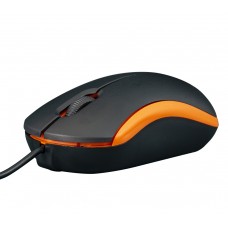 Компьютерная мышь Frime FM-010 черно-оранжевая